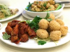 虾丸拼炸大肠-醉琼楼酒家(灣仔)