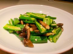 秋葵鸡枞菌-四季厨房 鲁菜·孔府烤鸭(高新万达店)