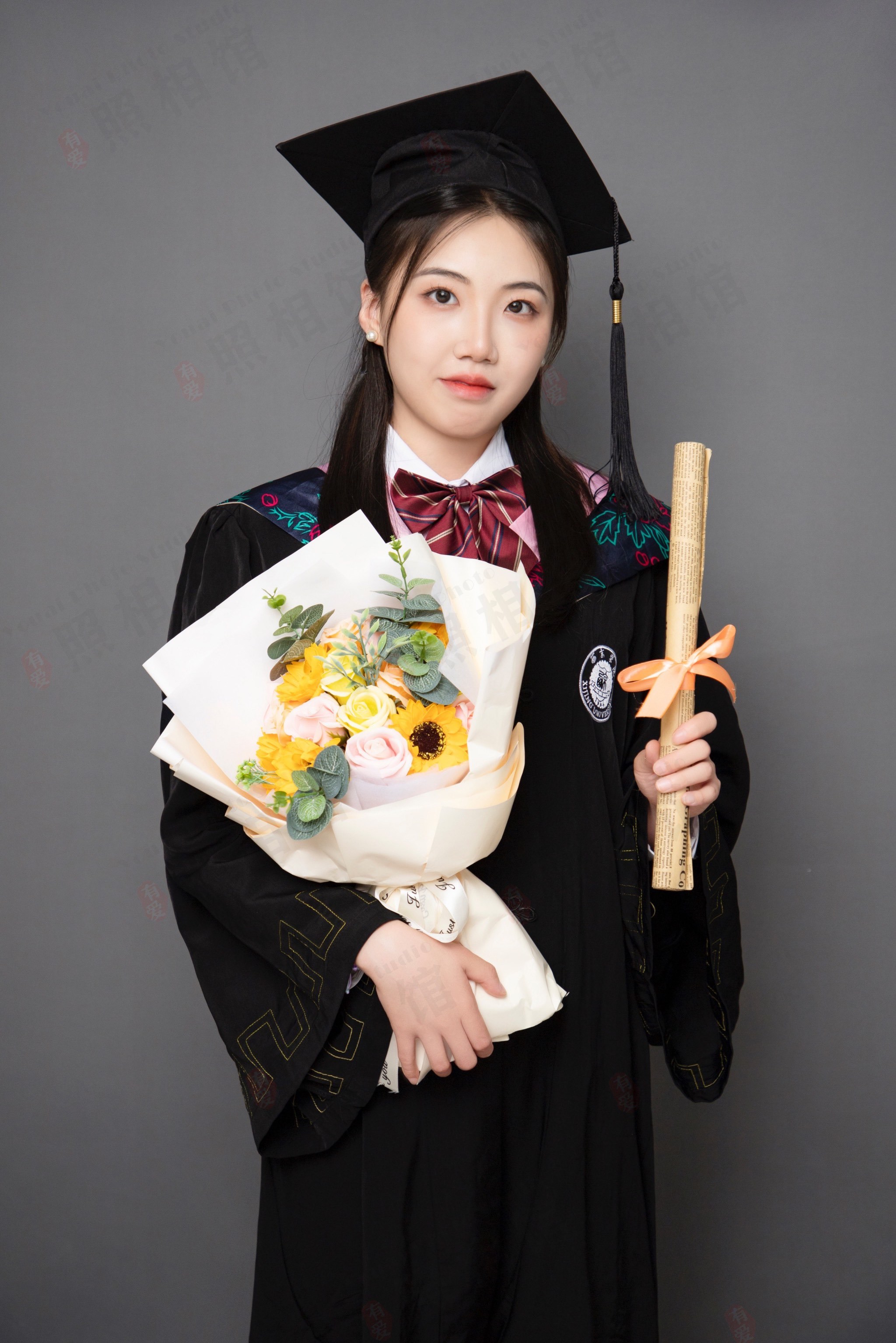 学士服拍照 成片出来啦