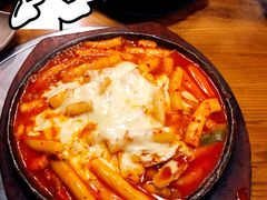 奶酪海鲜炒米条-包装马车·韩国料理·포장마차