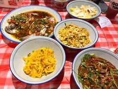 香醋炒土鸡蛋-荆九爷爆炒桥头三嫩(浙大店)