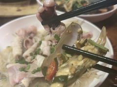 白灼鲜鱿-永利炭炉鸡