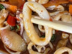辣椒酱炒鱿鱼-Doo Dee Thai Food(Issan/Isaan/Esan)