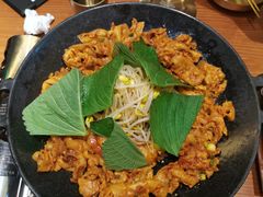 铁板章鱼五花肉-春熙台韩国料理·章鱼肥牛(西丽店)