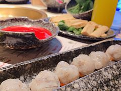 干贝咸蛋黄虾滑-哥老官重庆美蛙鱼头(西湖银泰十一哥店)