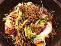 招牌肉酱凉皮-西北杂粮筐手工面凉皮(来福士店)