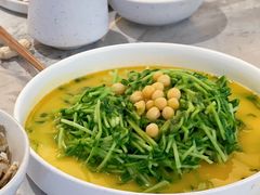 豆汤浸豆苗-渔语鱼新川菜Bistro(万象天地店)