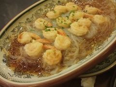丝瓜粉丝蒸虾仁（半份）-孙府大院(步行街店)