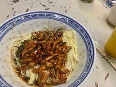 葱油肉丝拌面-大时代美食面馆