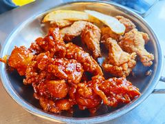 韩式炸鸡-MI WU FACTORY米屋美食工厂餐厅(绿地店)