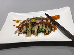 秋葵拌沙虫-黑明餐厅(白鹭洲店)