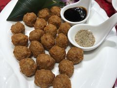 干炸丸子-万柳阁小馆·花园餐厅(龙潭湖店)