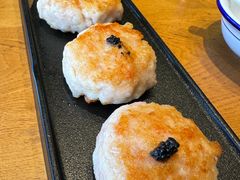 黑松露鱼子酱煎虾滑-永安鱼庄·镇江菜(丁卯店)