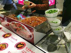 肉沫鸡蛋煎凉粉-罍+村卤菜摊(罍街店)
