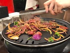 -燚店·铁板鱼蛙·烤肉·烤串(北新桥店)