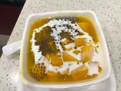 芒果椰汁西米露-圆碌碌甜品屋(二中店)