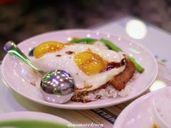 黑椒猪排双蛋饭-澳门陈光记烧味饭店(郎家园店)