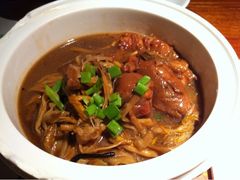 黄花菜炖猪脚-绿茶餐厅(华联万柳店)