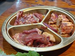 牛肉三拼-丹东特色烤肉(学府路一部店)