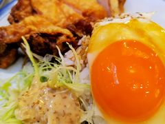 生炸鸡腿蛋饭-食运茶餐厅(文化宫店)