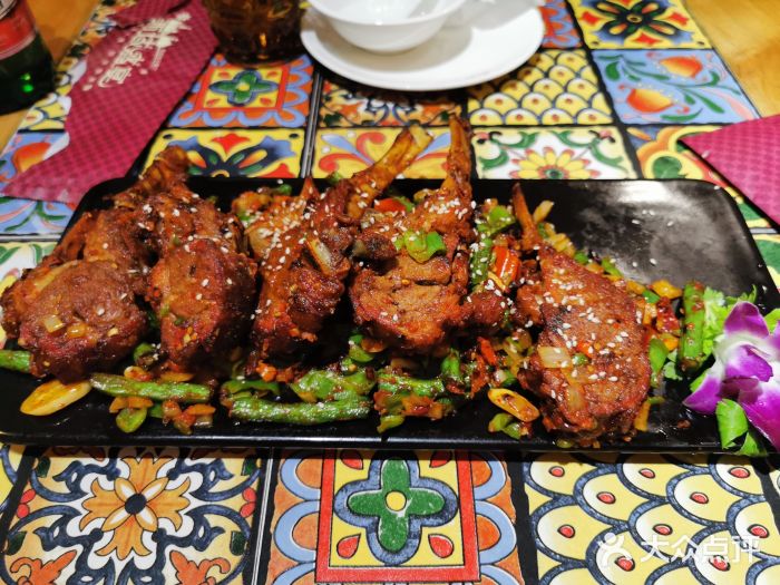 西域盛宴(古美店)-烤羊排-菜-烤羊排图片-上海美食-大众点评网