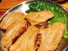 韩式烤鸡翅-青瓦炭韩潮烤肉(花园道店)