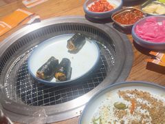 -明洞阿姨·韩式酱蟹烤肉·创意料理(三元桥店)