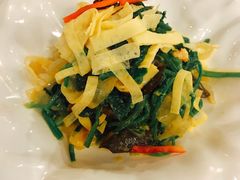 菠菜豆皮拌粉皮-潍坊菜馆(三里河南横街店)