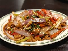 豉汁炒鹅肠-乾坤饭店