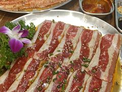 -明洞阿姨·韩式酱蟹烤肉·创意料理(三元桥店)