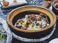 窝蛋牛肉饼煲仔饭-红星光发煲仔饭(大石街店)
