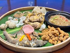 簸箕饭-蜈支洲岛珊瑚酒店临海阁中餐厅