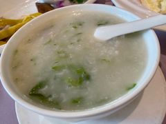 菜心粒鱼片粥-御花园·粤菜·海鲜火锅(中山公园店)