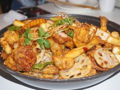 干锅牛蛙-渝蛙馆(新百店)