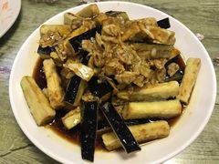 蛤蜊肉拌茄子-华春餐馆(鱼山路店)