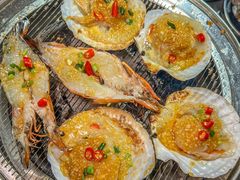 -围炉肉舍•炭烤活鳗•丹东海鲜烤肉(步行街店)