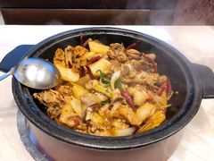 鸡煲套餐-蜀八婆鲍鱼鸡煲虾(宝安坪洲店)