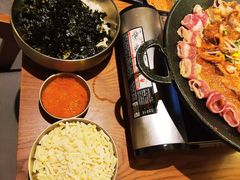 铁板蟹子炒饭-春熙台韩国料理·章鱼肥牛(西丽店)