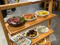 自助取餐区-胖记烤肉(湖大店)