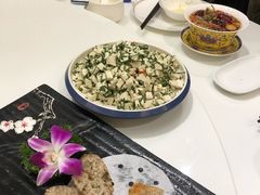 沙葱拌豆腐-宁夏国强手抓羊肉·清真菜(未央路凤三店)
