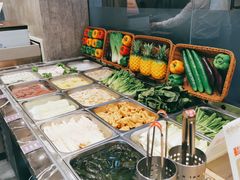 自助取餐区-非烤勿扰韩料自助烤肉(松山湖万科店)