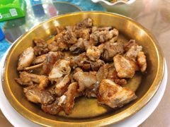 农家铜盘蒸鸡-苏记农家菜馆