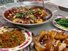 发财甜麻海鲜锅-金多鱼大排档·烤鱼·烧烤·宵夜(江南水都店)