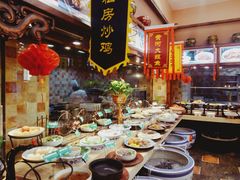 自助取餐区-大地烙馍村(商城路店)