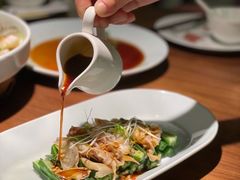 酥蒜秋葵拌蚌仔-CHIC1699远洋私厨