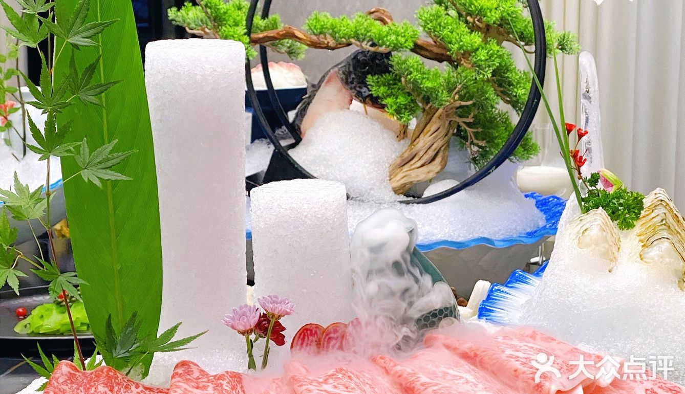 传统艺术盆栽和海鲜的完美融合体,海鲜盆栽,你吃过吗?