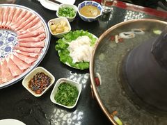 传统手切鲜羊上脑-东来顺饭庄(金泉广场店)