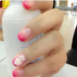 桃花粉有没有-星美甲