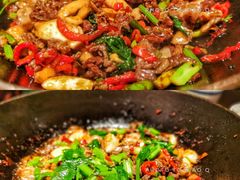 小炒黄牛肉-小隐人家(乐松店)