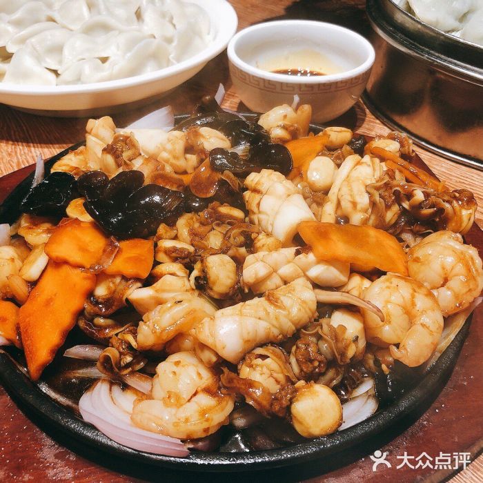 渔家颂歌渔家味道(青石路店)铁板三鲜图片